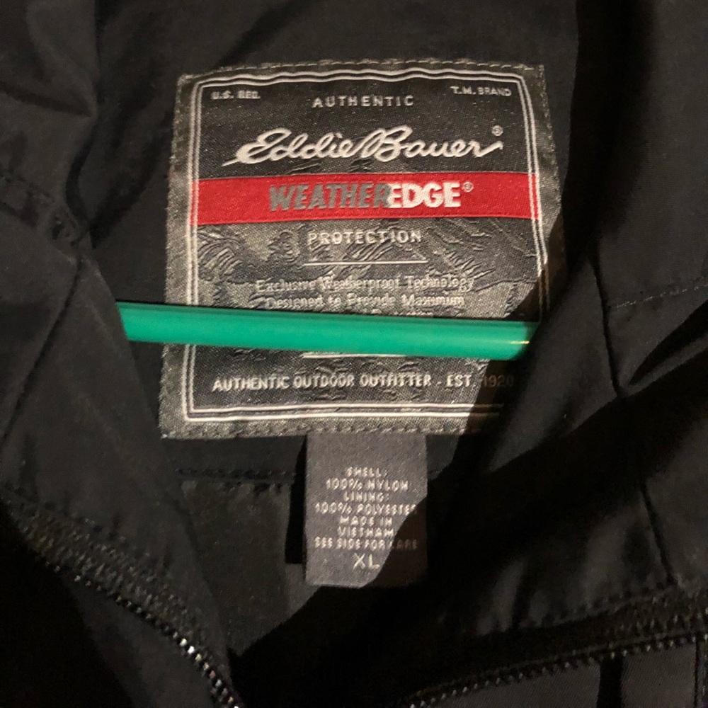Eddie Bauer heavy rain coat
